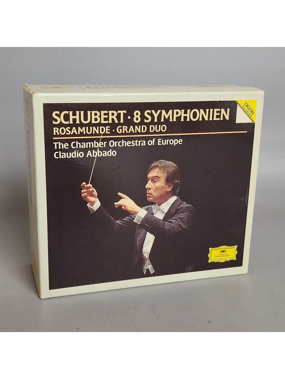 Schubert 8 Symphonies Rosamunde Grand Duo 5-CD Box Set Abbado DG Classical